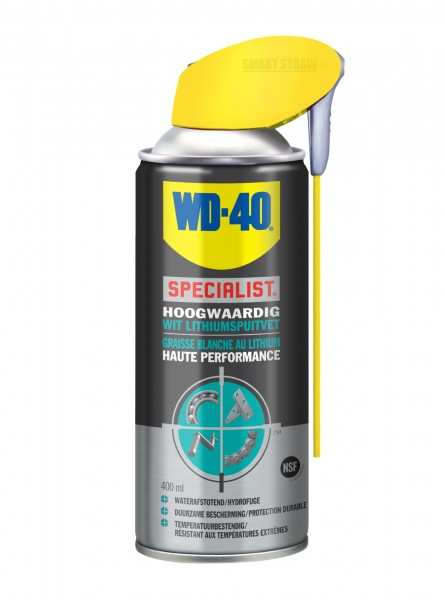 Graisse en spray au lithium blanche WD-40 400 ml